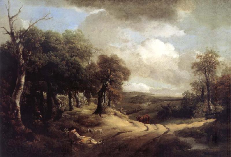 Thomas Gainsborough Rest on the Way Spain oil painting art